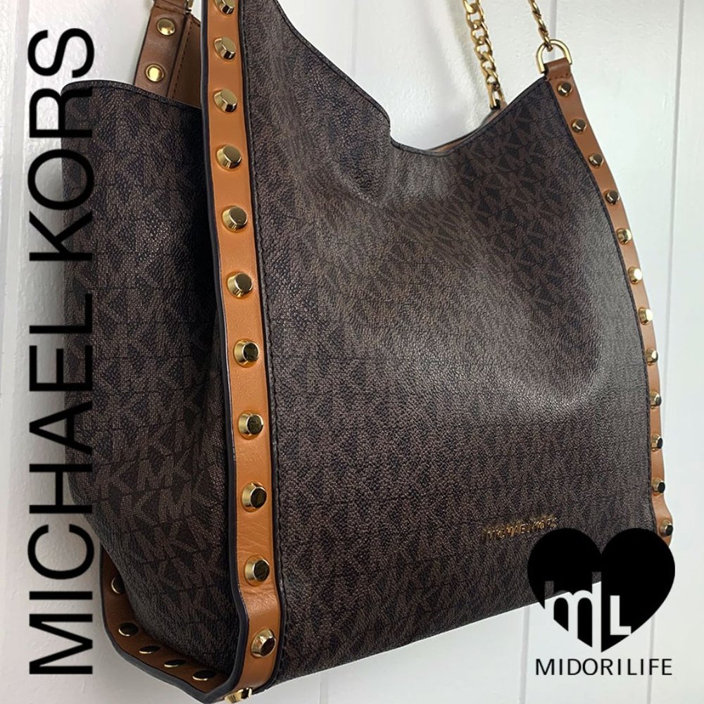 MICHAEL KORS Newbury Medium Chain Shoulder Tote